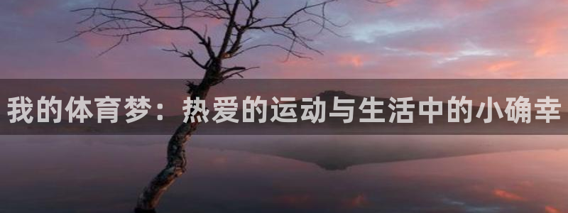 米兰体育官网下载招商电话号码是多少啊：我的体育梦：热