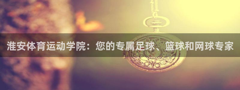 米兰体育官方正版app娱乐网站：淮安体育运动学院：您的专属足